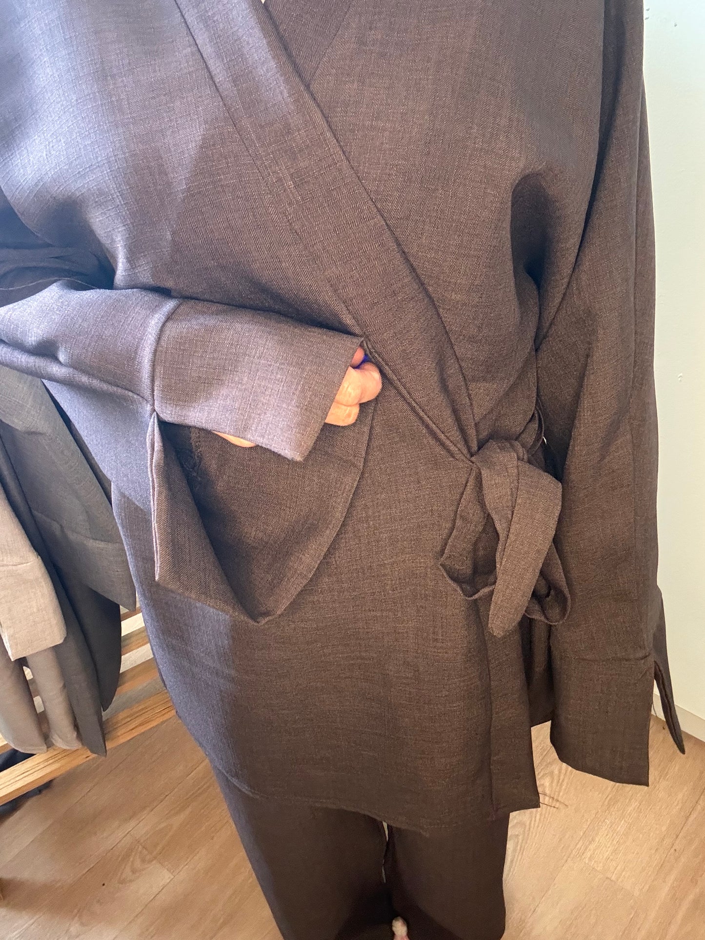 Ensemble 2 pièces haut kimono