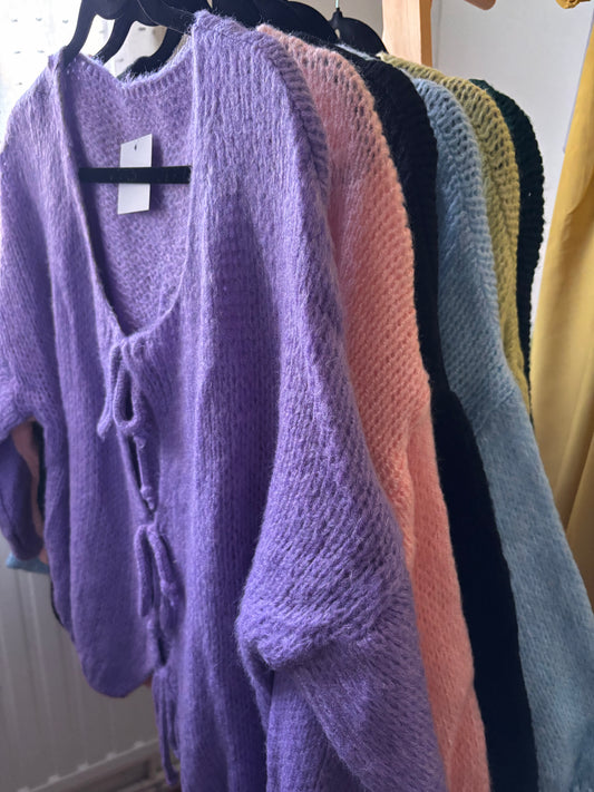 Gilet à noeuds